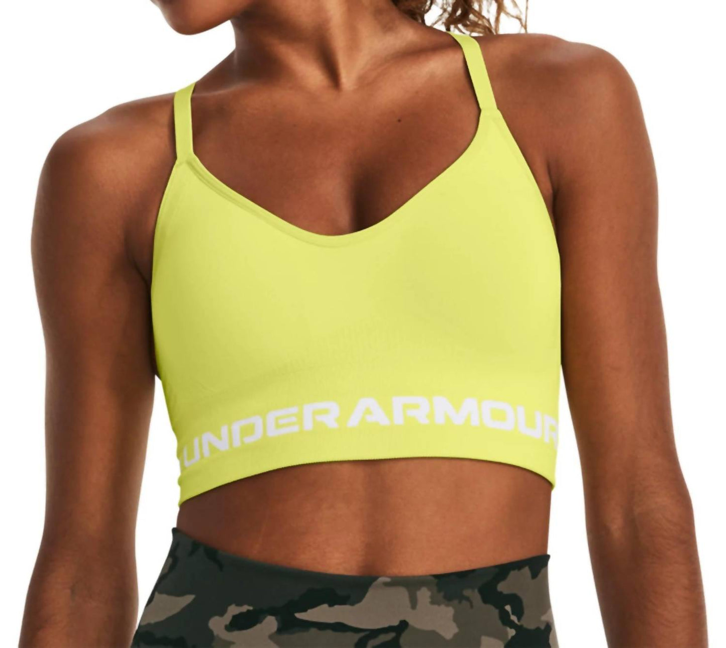 Under Armour - Seamless Low Long Sports Bra