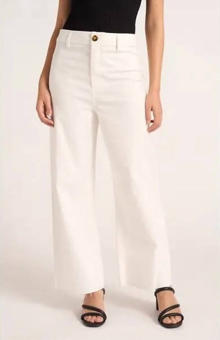 Matty M - Lizzie Cropped Wide Leg Pants