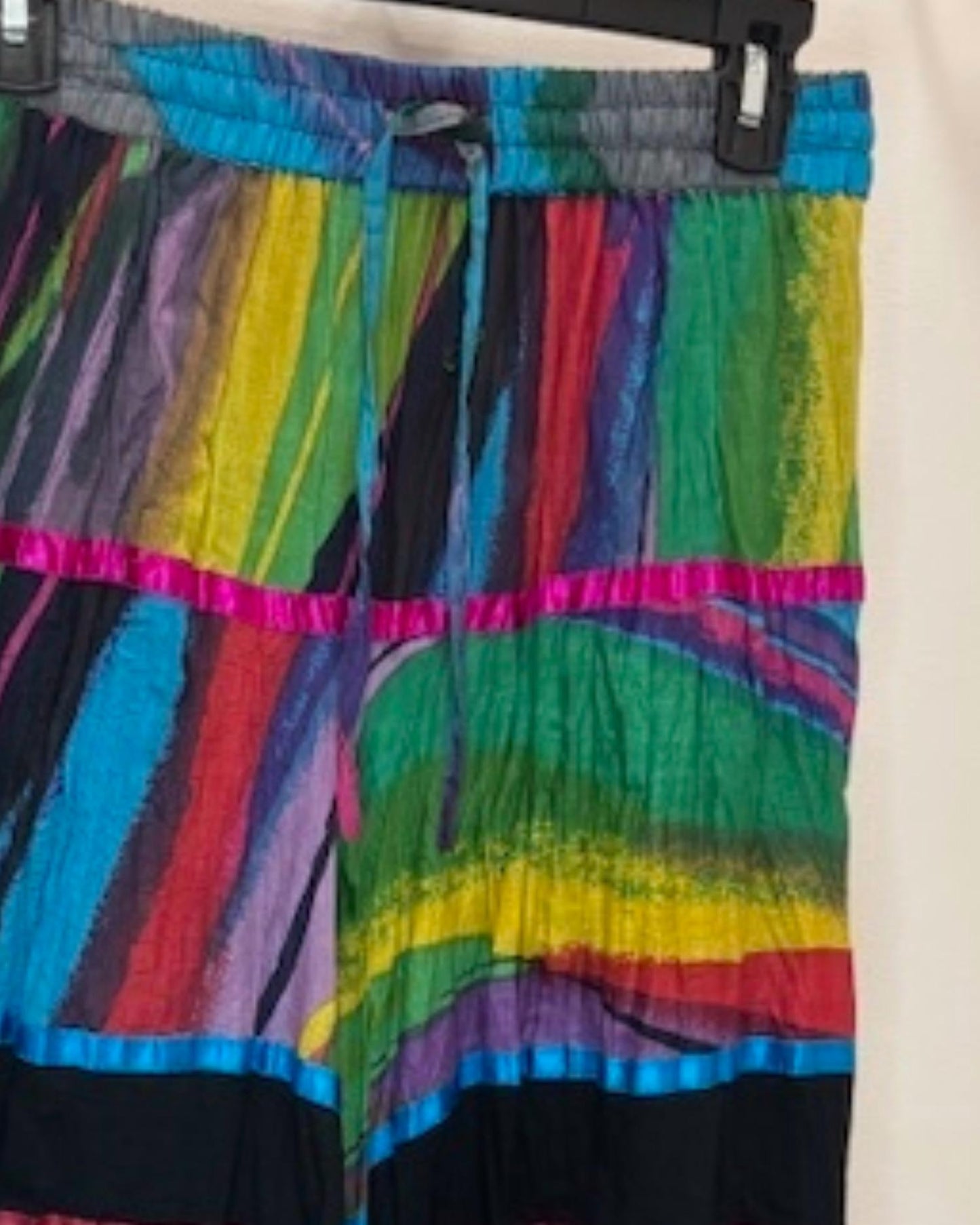 600 West - Women's Ikat Faux Wrap Skirt
