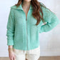 Varley - Eloise Full Zip Knit Sweatshirt