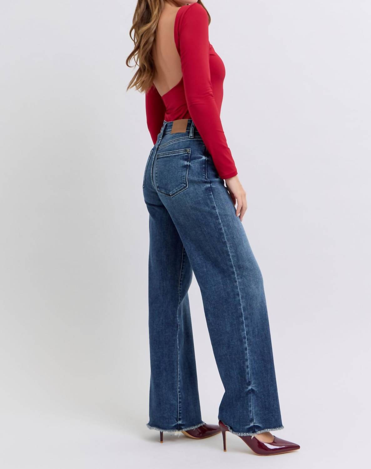 Judy Blue - Mid Rise Wide Leg
