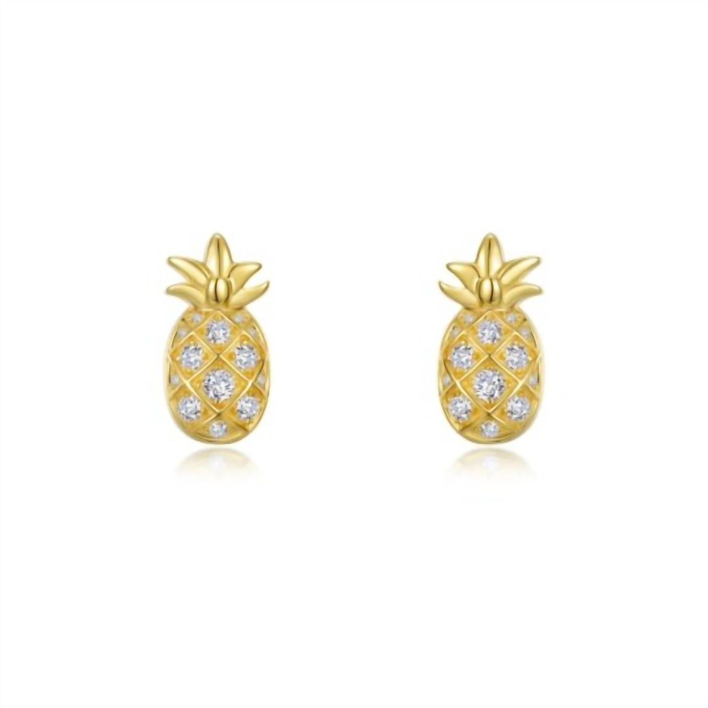 Lafonn - Women's Pineapple Stud Earrings