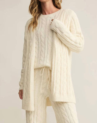 Z Supply - Cardigan de malha trançada Cate
