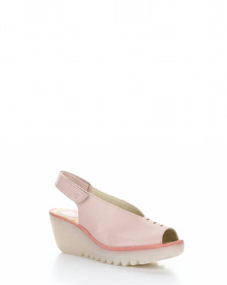 Fly London - Sandália Peep Toe com Velcro para Mulher