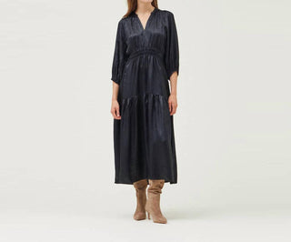 Grade & Gather - Holiday Dress With Three Quarter Sleeves