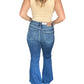 Judy Blue - High Waisted Trouser Flare Jeans