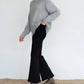 Donni. - Rib Kick Flare Pant