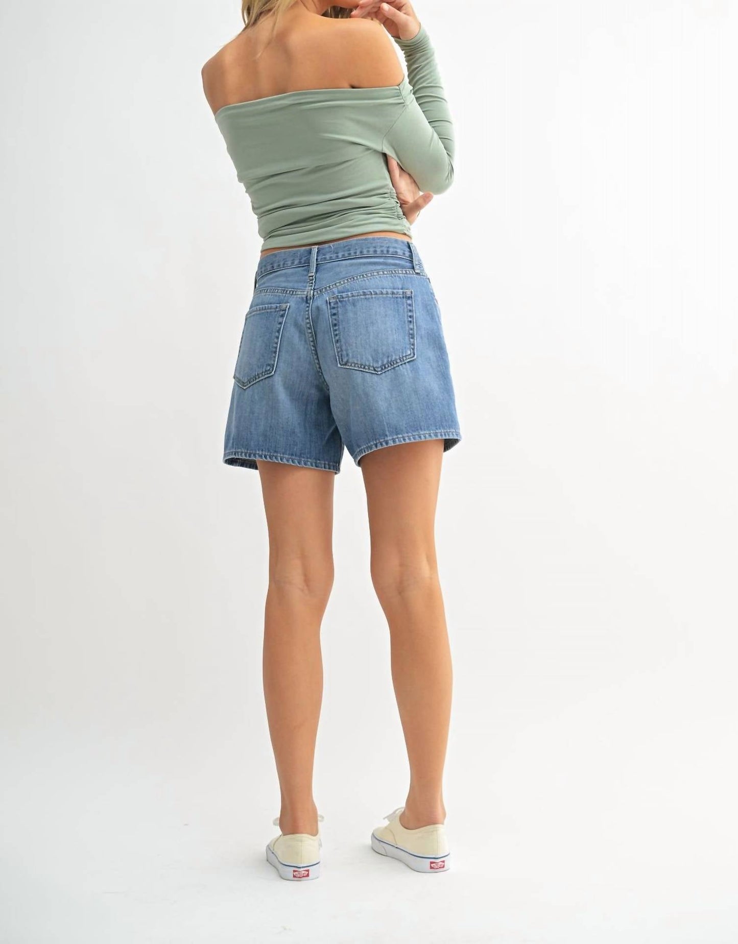 Just Black Denim - The "Mom Shorts”