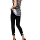 Frank Lyman - Pearl Bow Detail Slim Leg Jean
