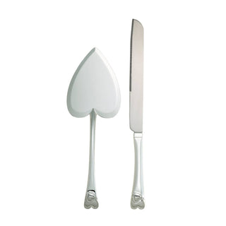 Creative Gifts International - Knife & Server Set With Heart Motif