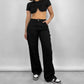 Mimosa - Crew Neck Cropped Underwire Tee