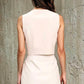 Coalition La - Mia Allure Vegan Leather Vest And Skirt Set