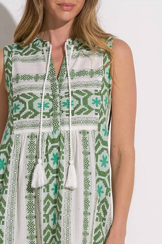 Elan - Aztec Midi Dress