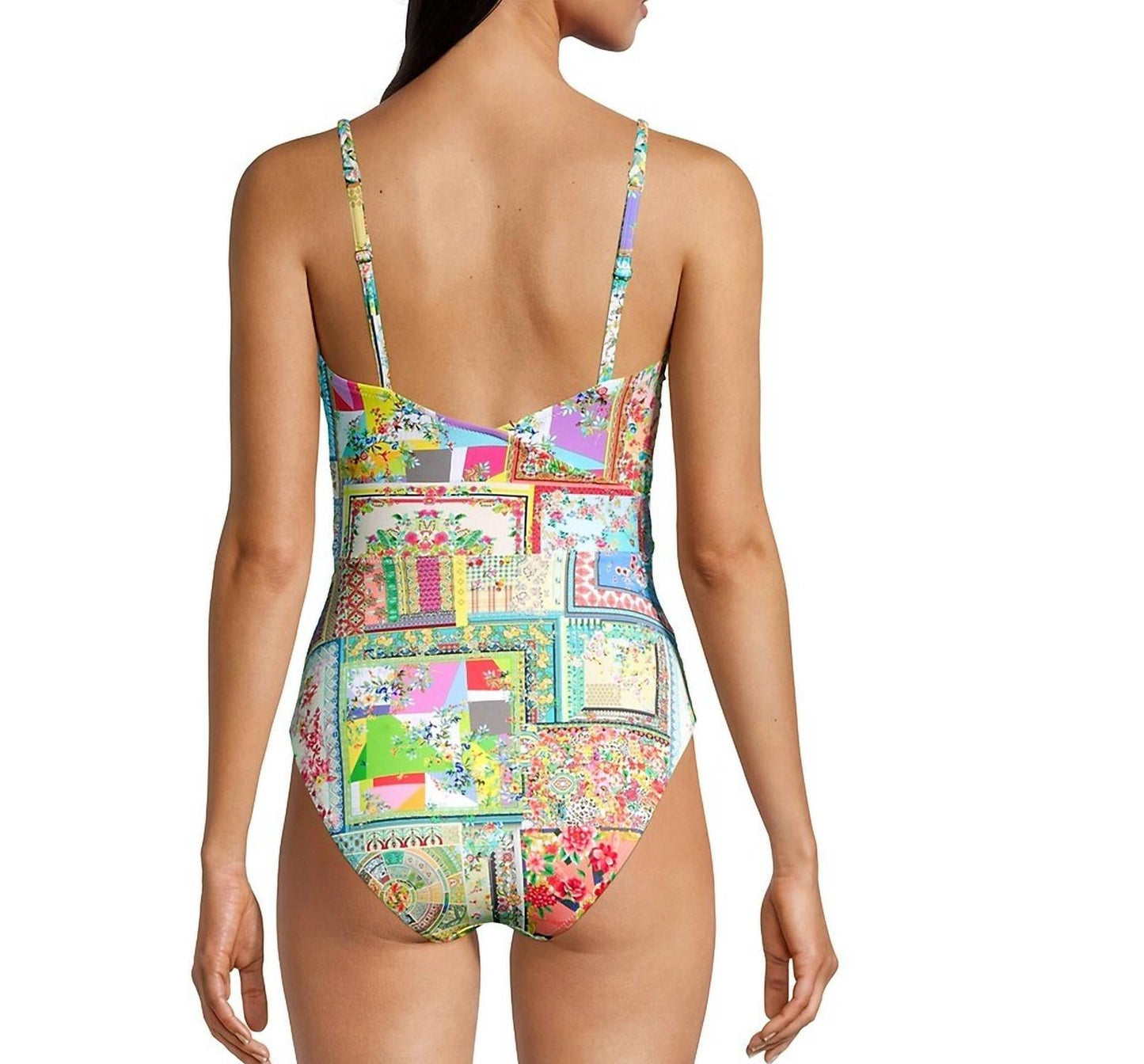 Johnny Was - FLEUR BRAIDED ONE PIECE WRAP SWIMSUIT