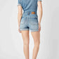 Judy Blue - High Waisted Short Sleeve Denim Romper