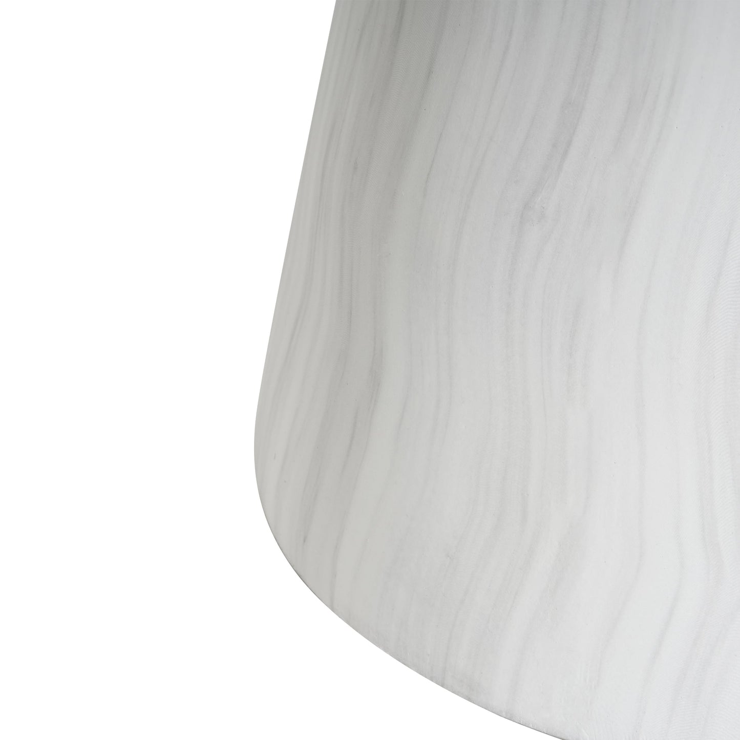 Outdoor Ponti Travertine Side Table, White