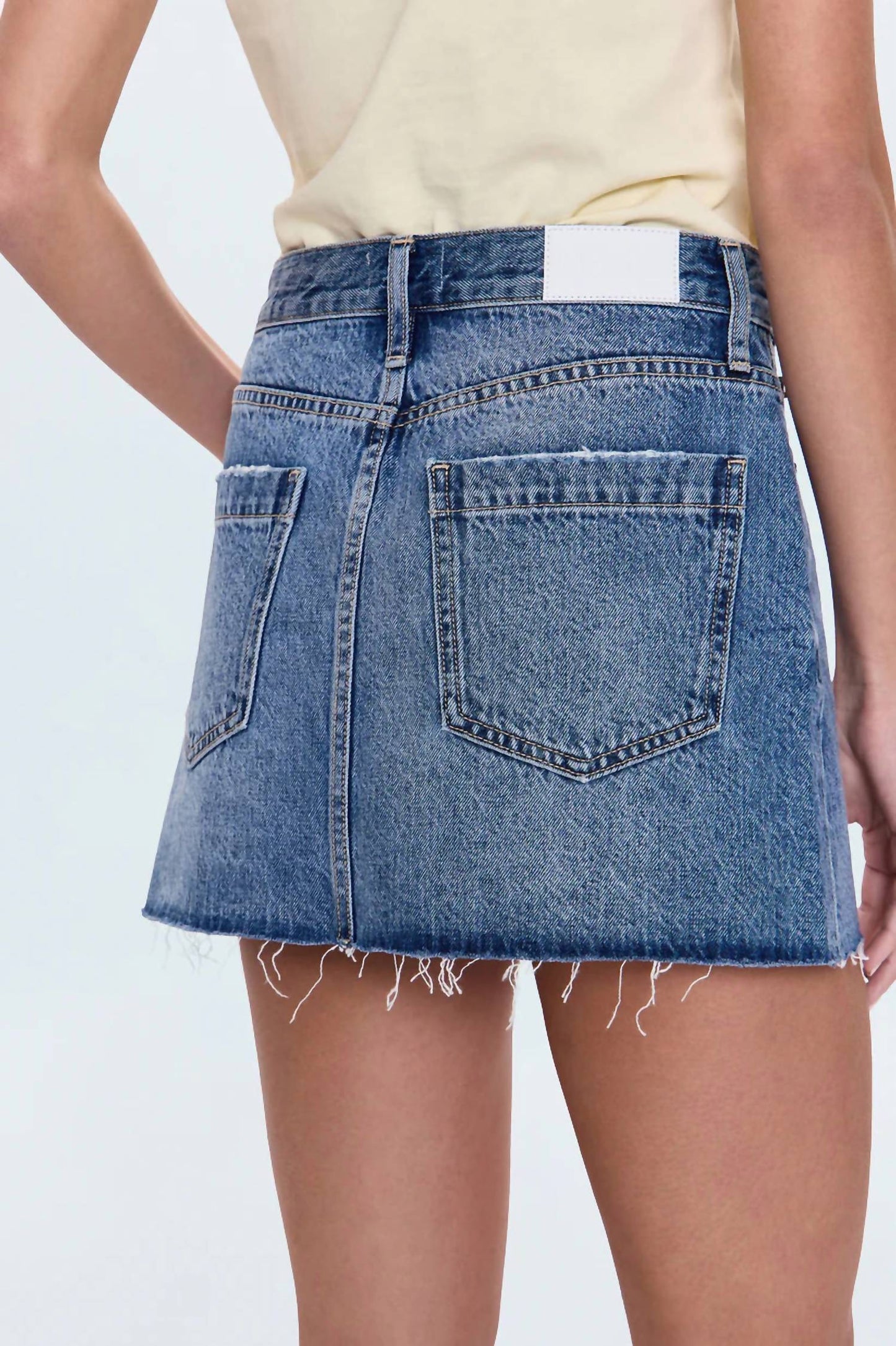 Pistola - Daisy Denim Mini Skirt