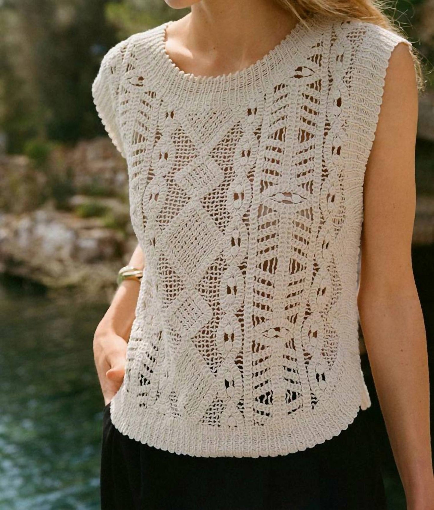 Z Supply - Baroque Crochet Top