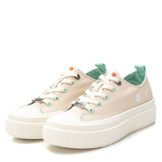 Xti - Tênis plataforma feminino de lona