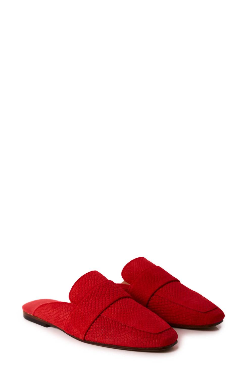 Free People - Women's At Ease Embossed Loafer
