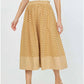 Current Air - Women's Eyelet Midi Skirt