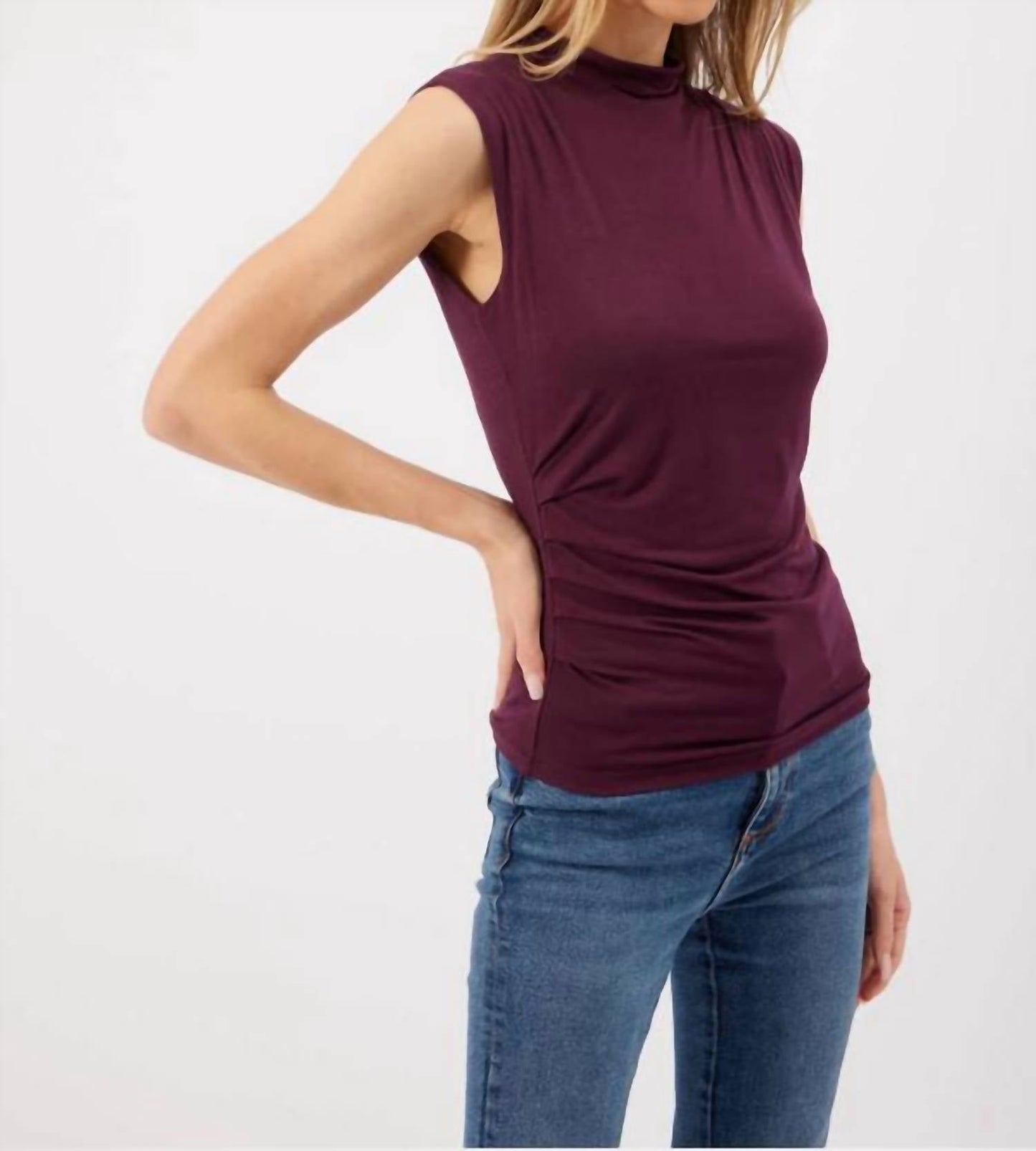 Kylie Paige - Morgan Mock Neck Top