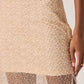 Astr - Messina Beaded Pearl Midi Illusion Skirt