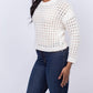 Central Park West - Open Stitch Boatneck Top