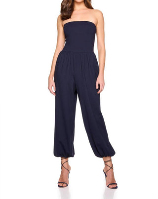 Susana Monaco - Tube Gathered Ankle Jumpsuit
