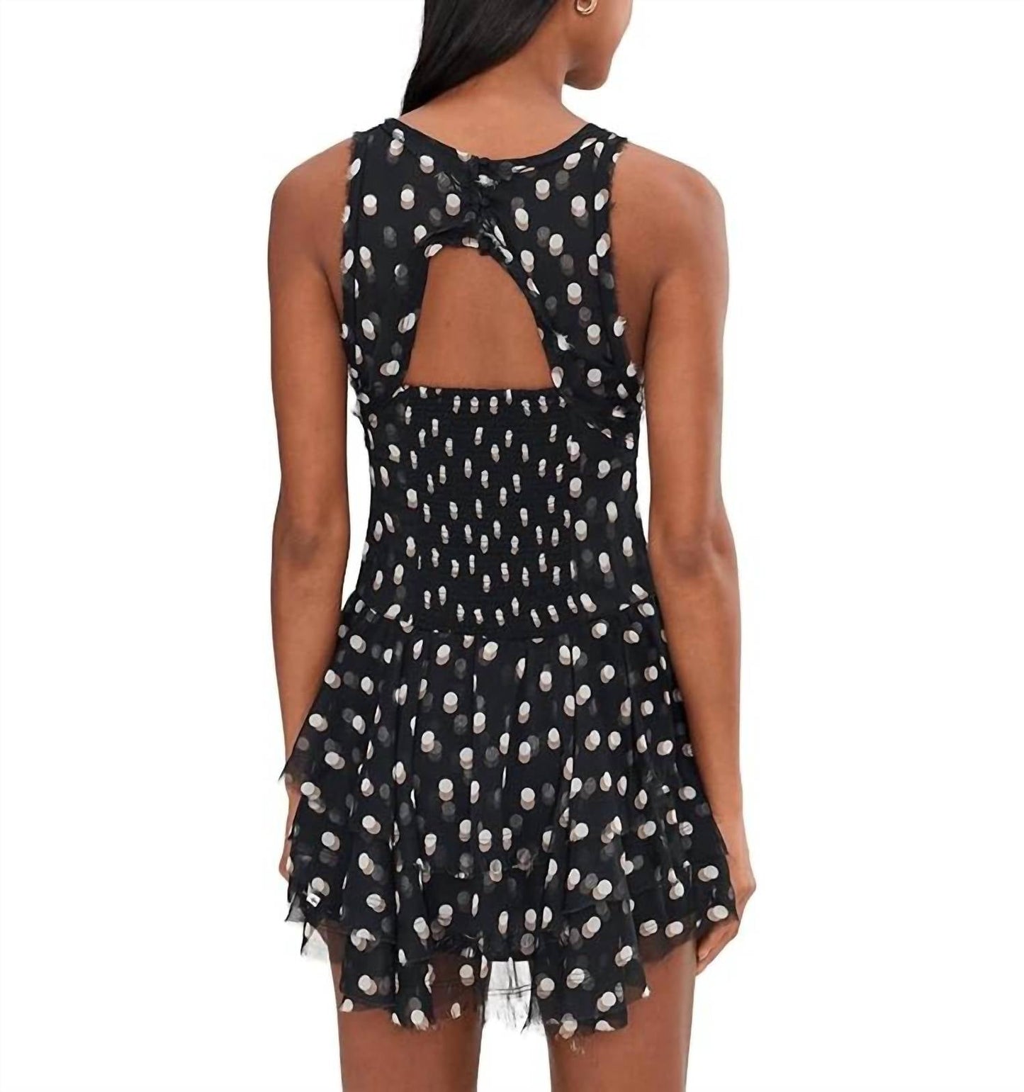 Free People - Raven Printed Mini Dress