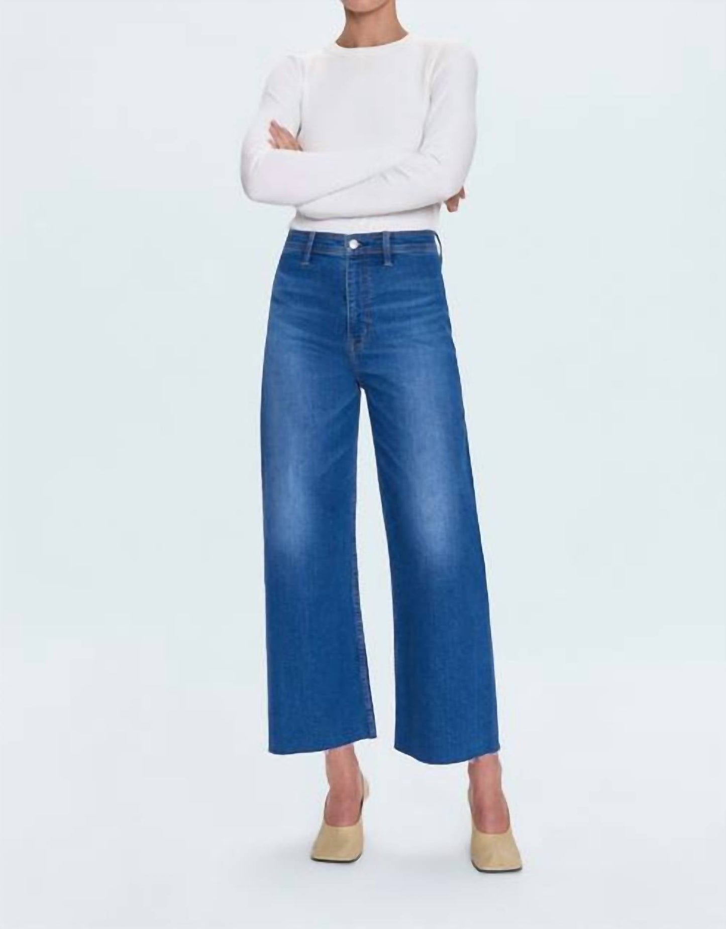 Pistola - Penny High Rise Wide Leg Jeans