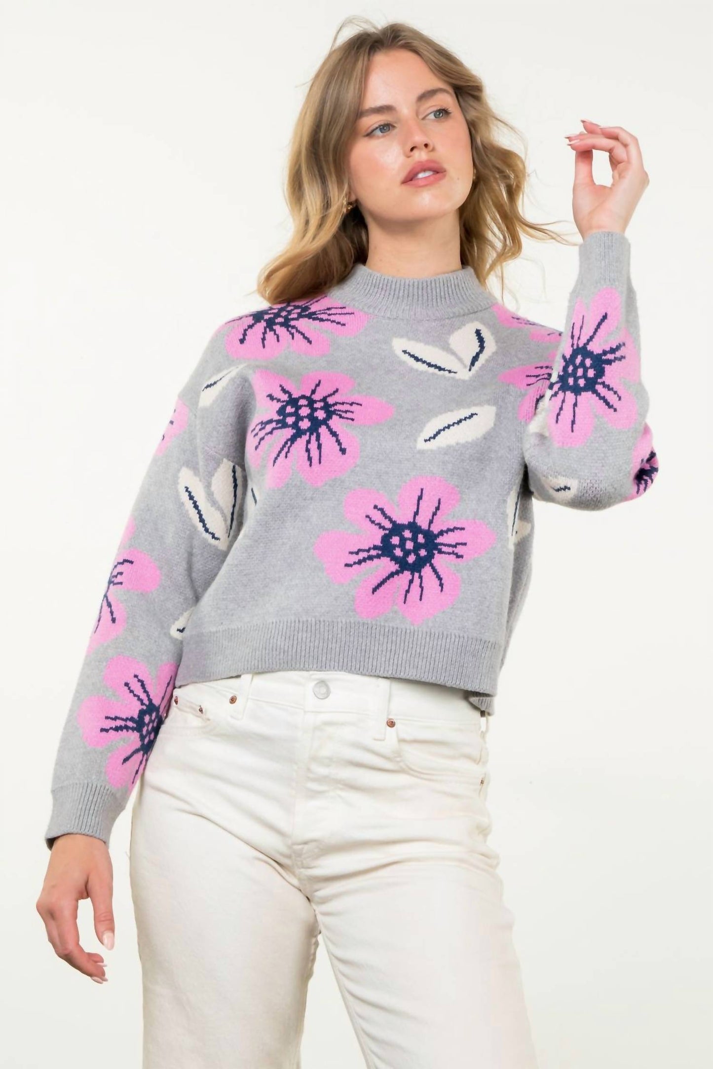 Thml - Teddie Floral Sweater