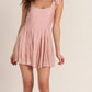 En Creme - Pleated Romper