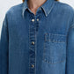 Pistola - Elle Denim Mini Shirt Dress