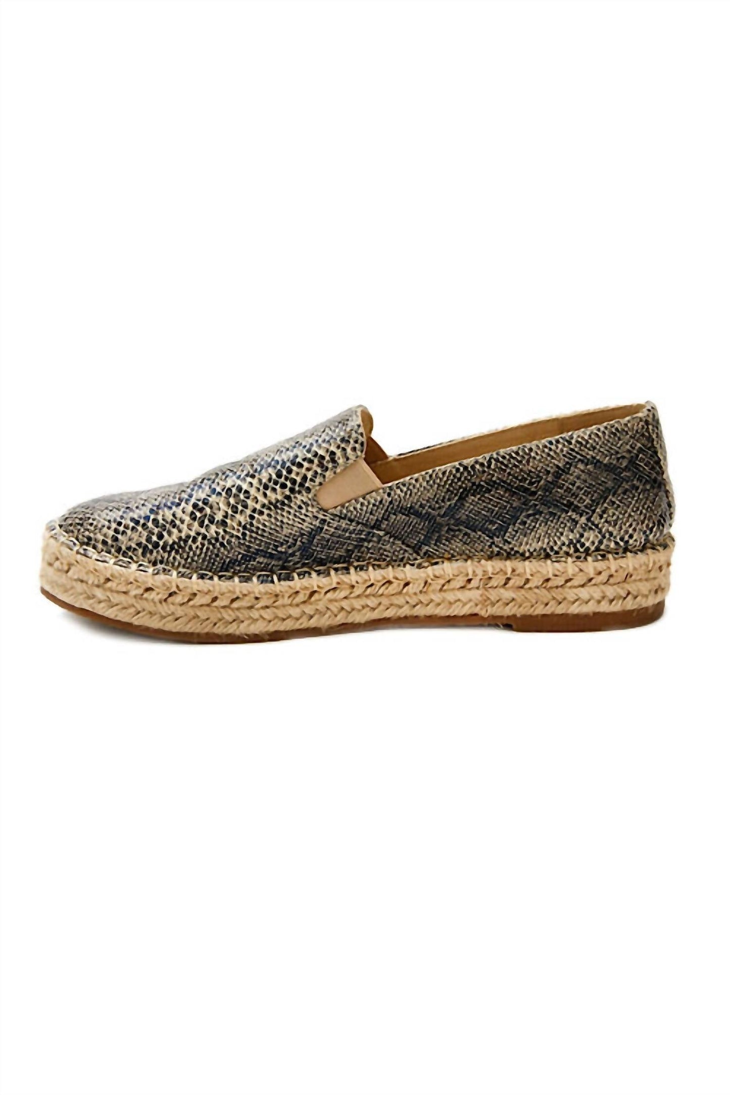 Matisse - Women's Peaches Natural Snake Espadrille - Medium
