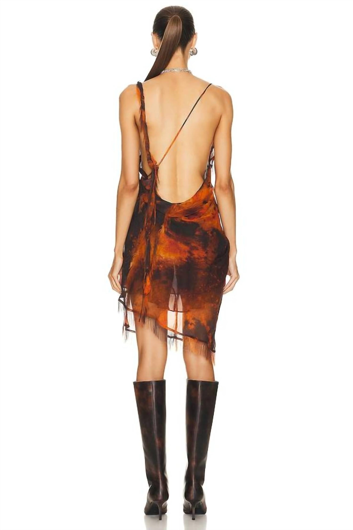 Acne Studios - Pre-loved Draped Strap Dress