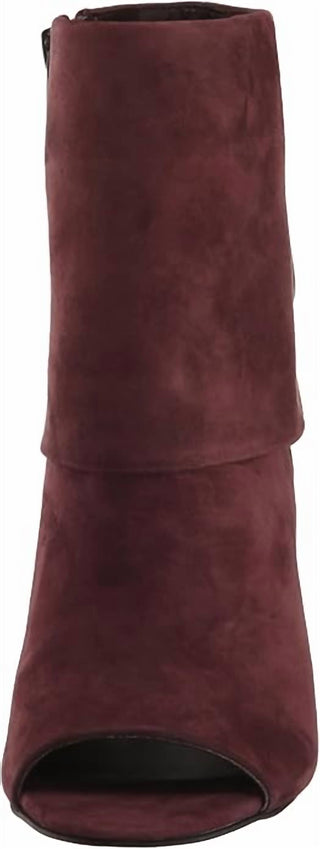 Vince Camuto - Women's Amesha Suede Open Toe Bootie