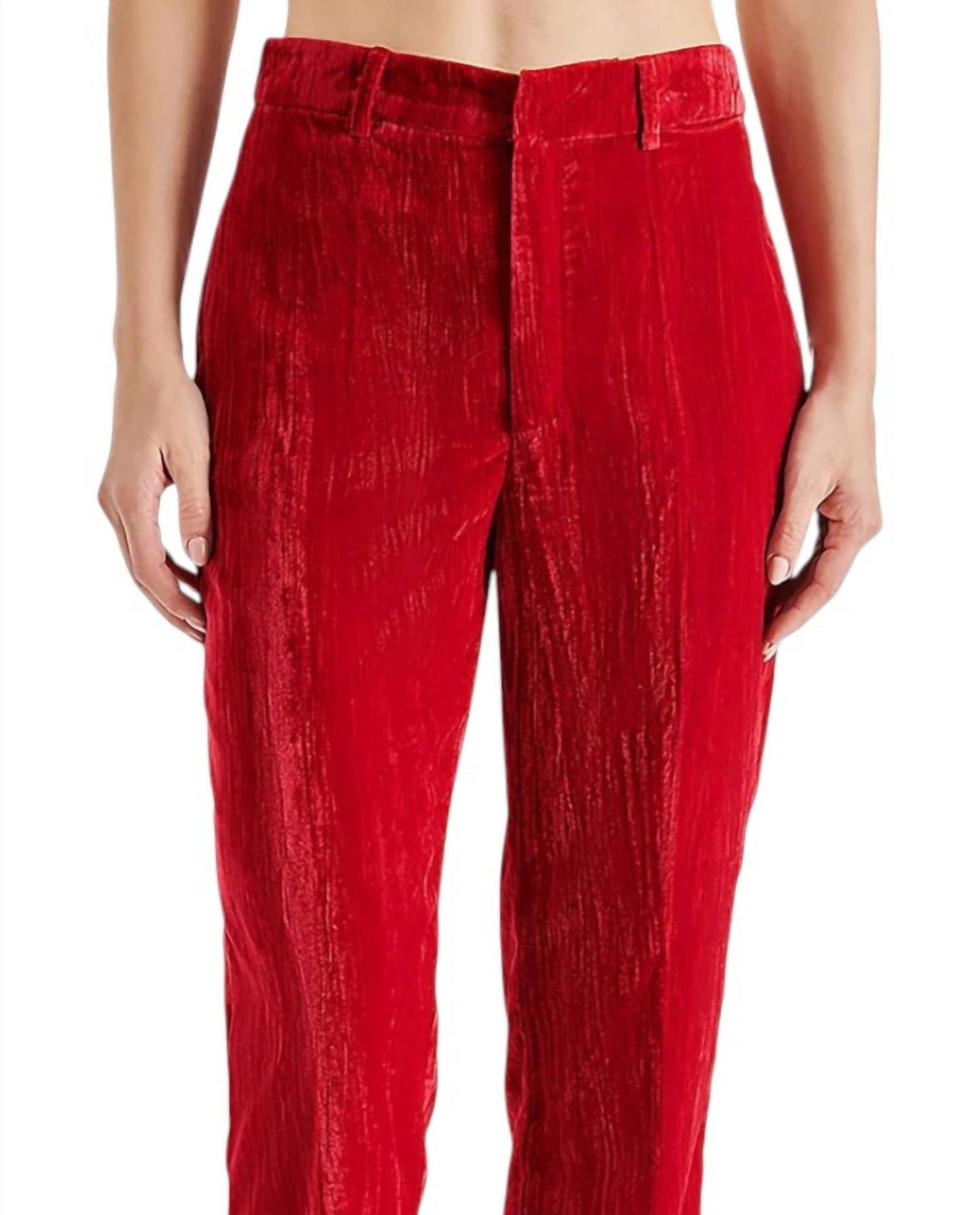 Steve Madden - Mercer Crushed Velvet Pants