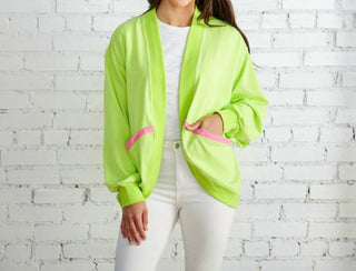 Caryn Lawn - Cardigan Costeiro