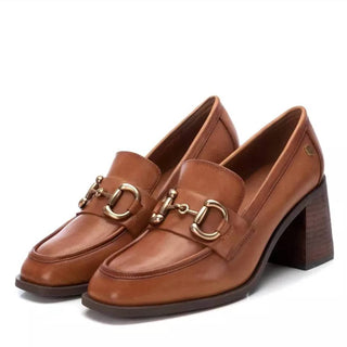 Xti - Mocassins de couro femininos
