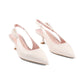 Kate Spade - Riley Slingback Smooth Leather Kitten Heel