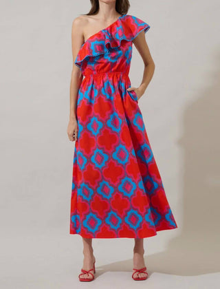 Sugarlips - Suraya One Shoulder Midi Dress