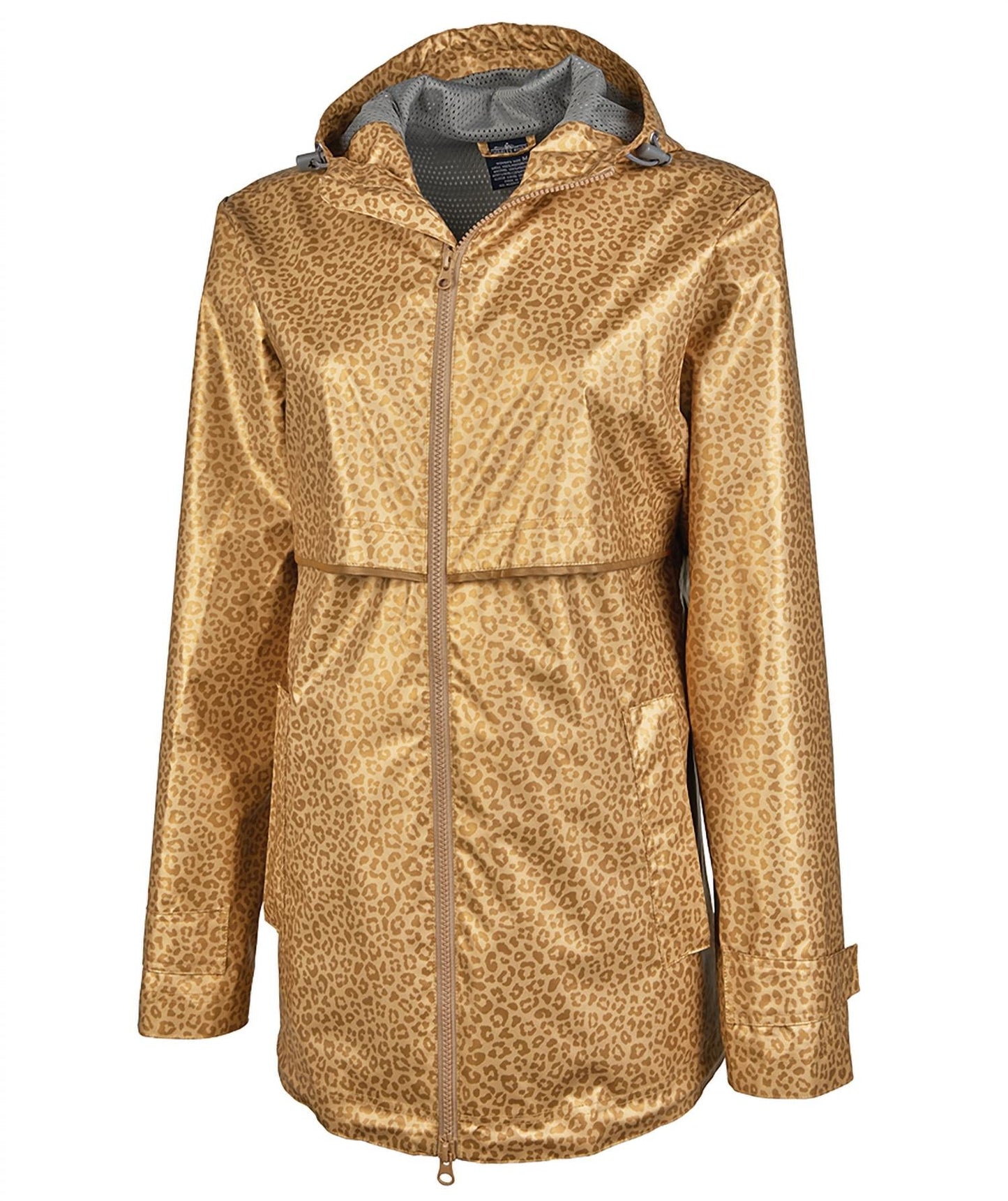 Charles River Apparel - Animal Print New Englander Rain Jacket