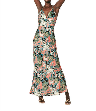 Cleobella - Vestido estampado Cadence no tornozelo