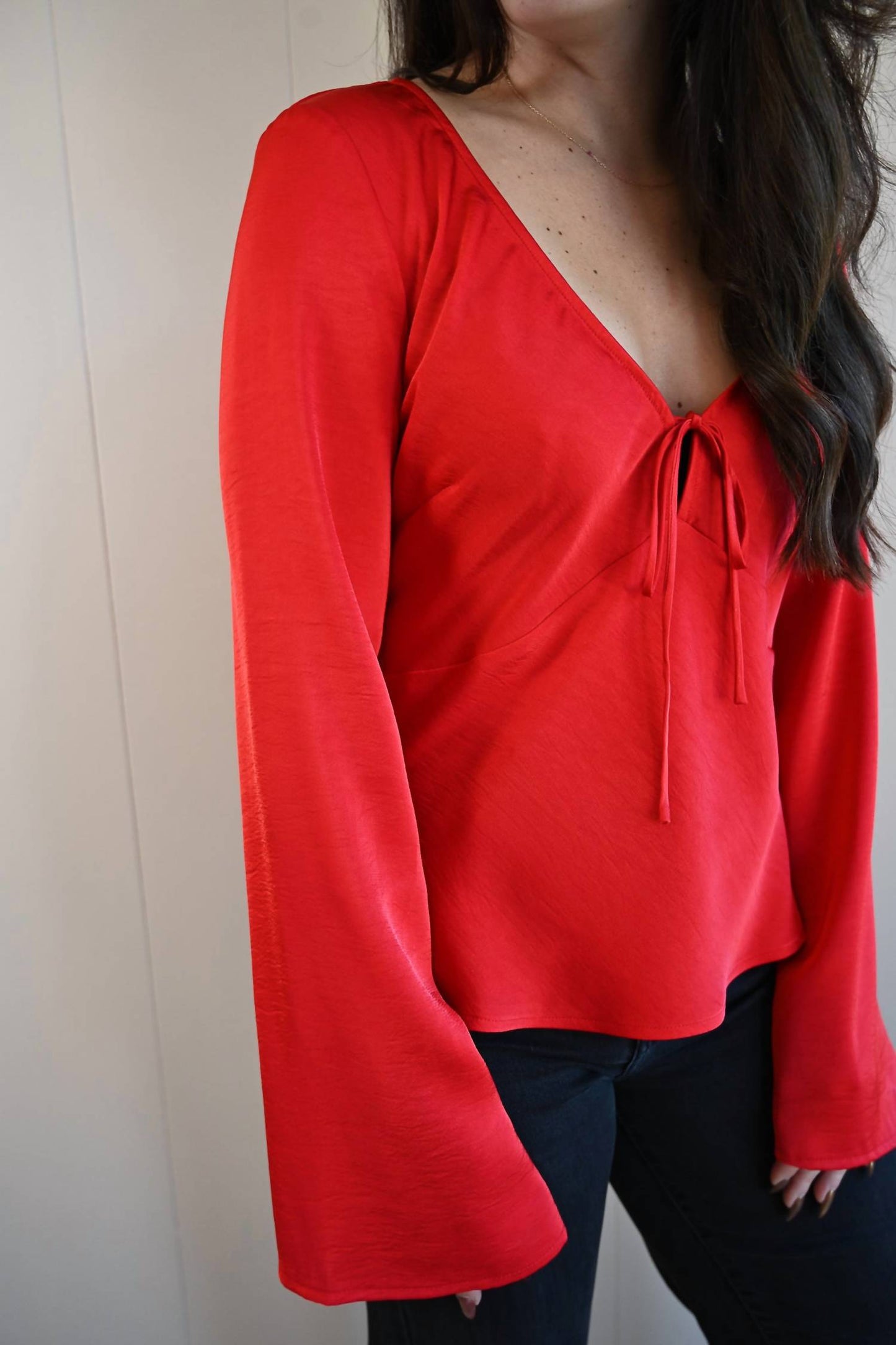Z Supply - Women's Spray Street Tie Front Blouse