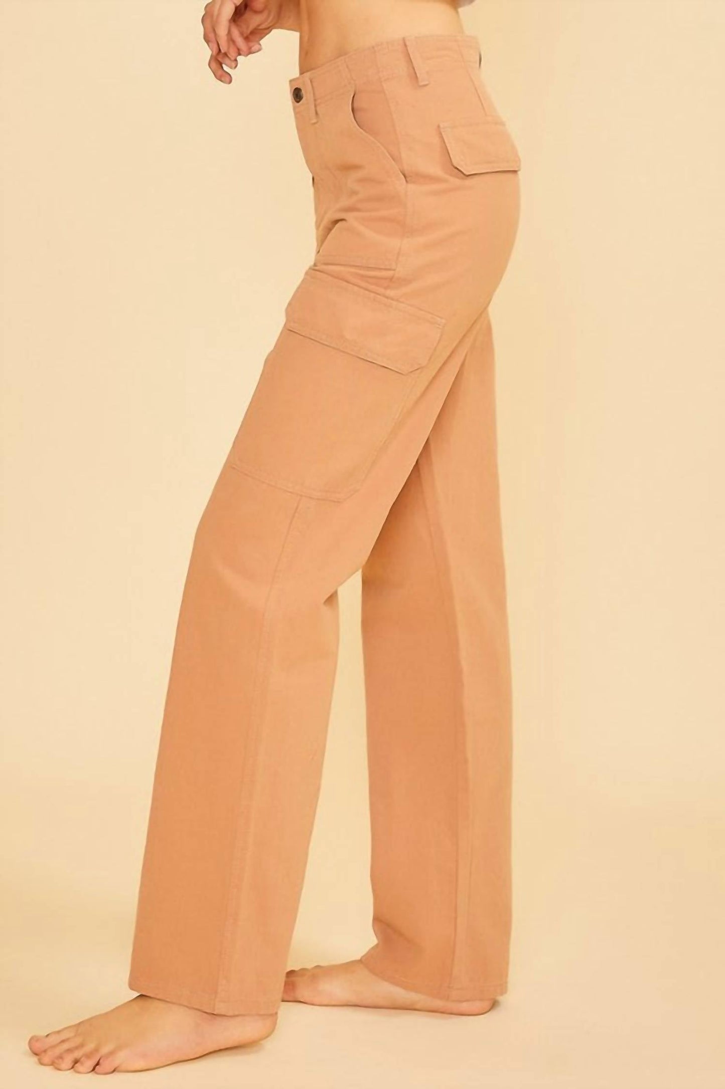 Anniewear - Straight Leg Cargo Pants