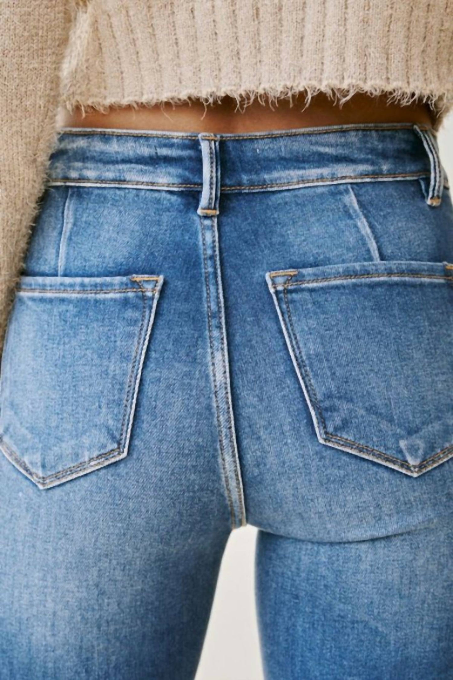 Kancan - Holly Ultra High Rise Flare Jeans