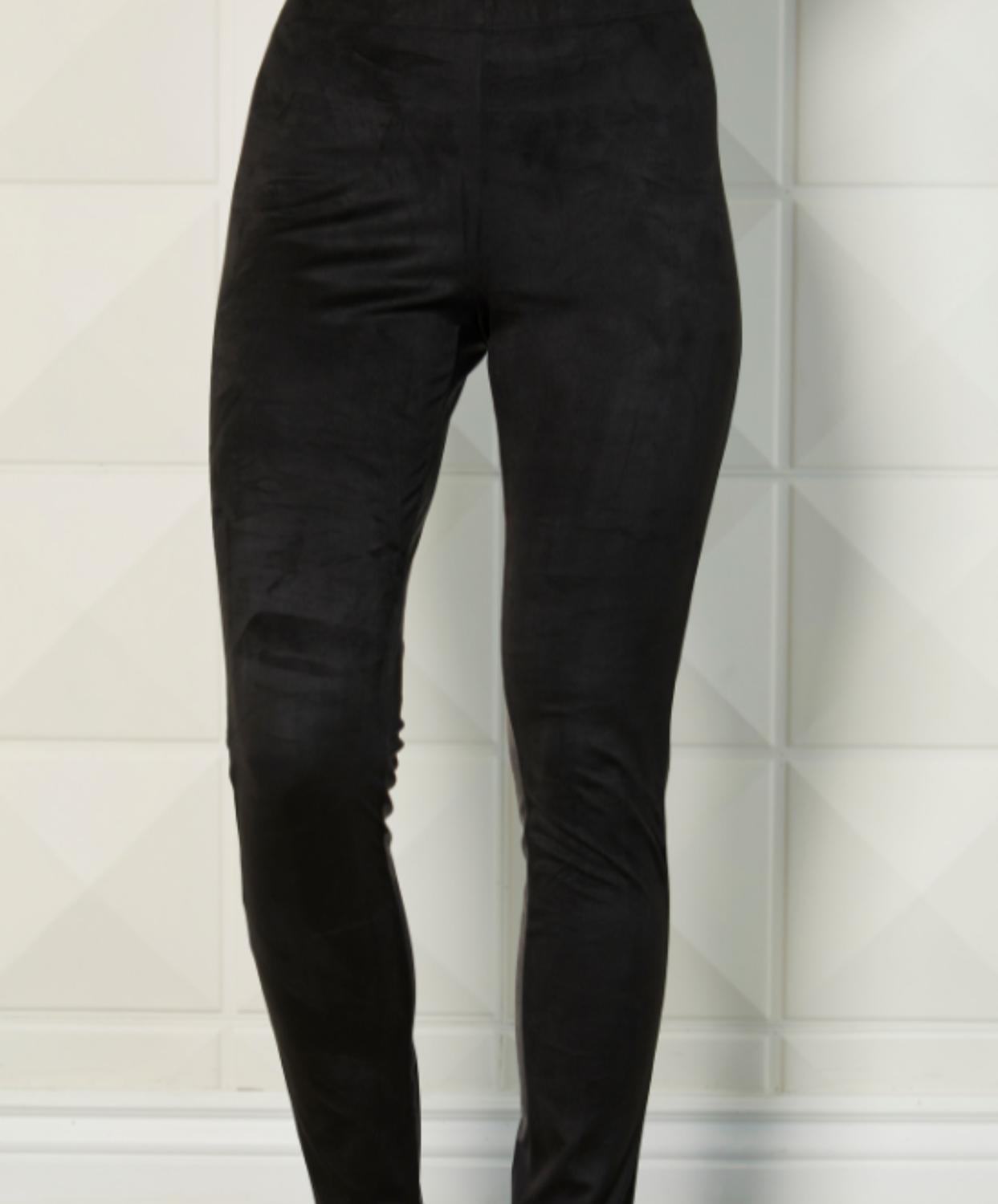 Angel Apparel - Vegan Leather/Suede Pant