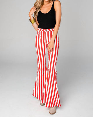 Buddylove - Calça jeans flare de cintura alta Moonshine
