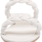 Steve Madden - Women's Persia Chunky Braid Detail Double Toe-straps Flats Slide Mule